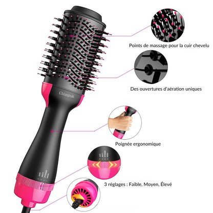 AirGlam™ - Hair Dryer Brush 